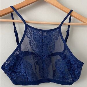 Victoria's Secret Blue Lace Bra